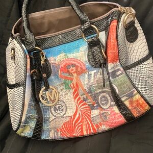 Stylish Multicolor Handbag